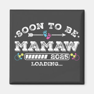Bald wird Mamaw 2025 Magnet