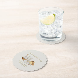 Bald wird man Brautparty wegflüstern Untersetzer