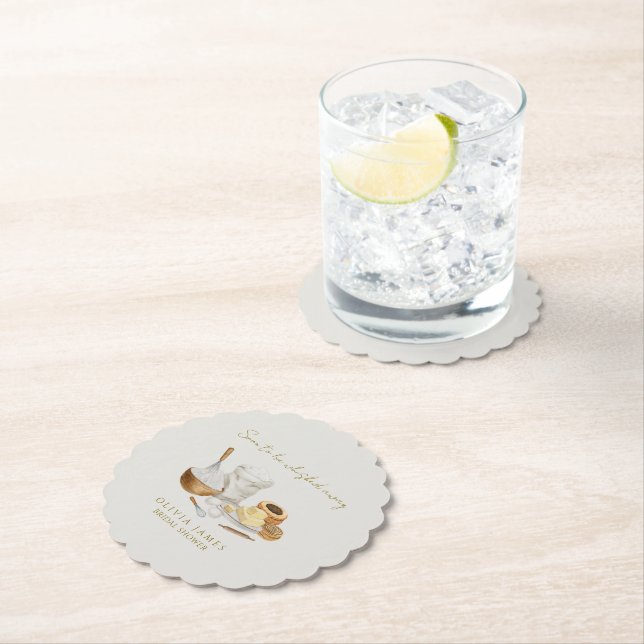 Bald wird man Brautparty wegflüstern Untersetzer (Vor Ort)