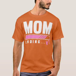 Bald wird Mommy Baby Gender zeigen Mädchen rosa Ma T-Shirt