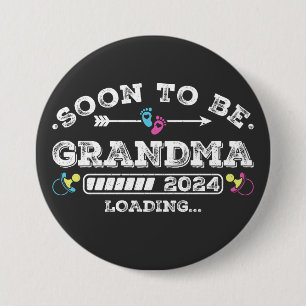 Bald wird Oma 2024 Ladungsrunde Button