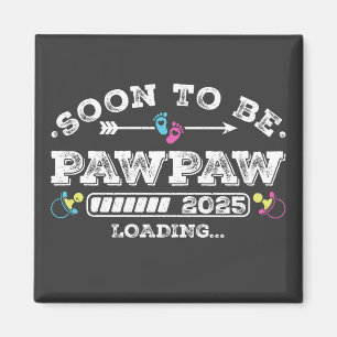 Bald wird Pawpaw 2025 Loading Square Magnet