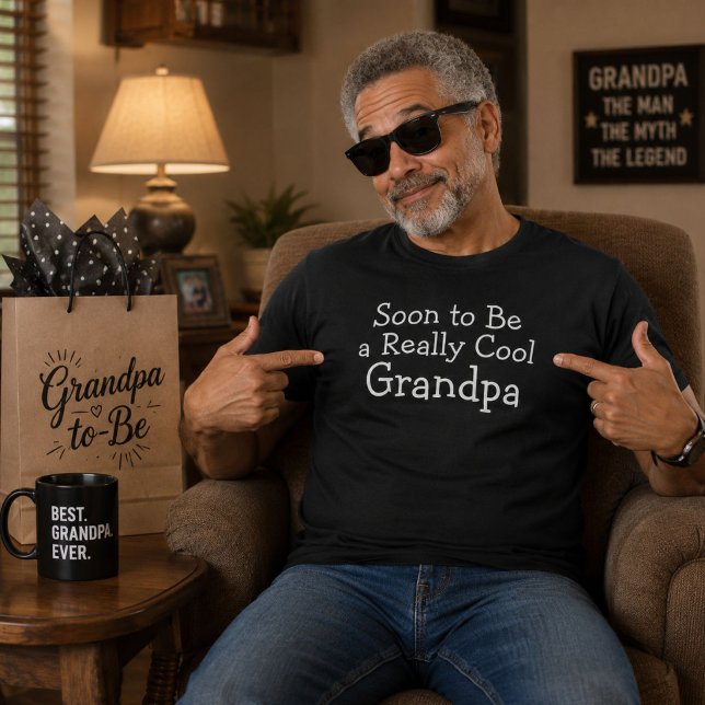 Bald zu Cool Großvater Shirt (Von Creator hochgeladen)