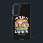 Bald zu Daddy 2025 erste Daddy 2025 Retro Samsung Galaxy Hülle<br><div class="desc">Bald zu Daddy 2025 erstes Mal Daddy 2025 Retro New Dad</div>
