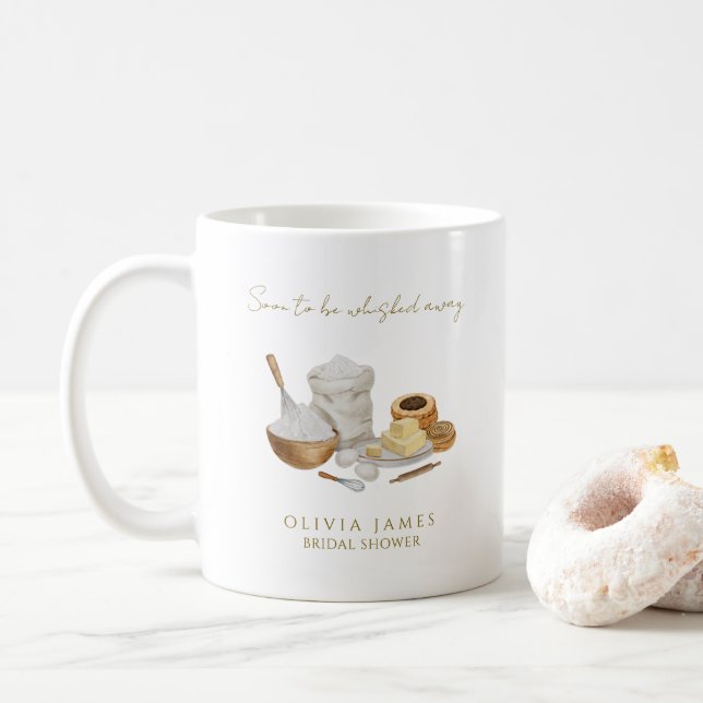 Bald zu entführender Braut- Dusche Kaffeetasse (Mit Donut)