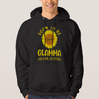 Bald zu groß Glamma 2023 Sonnenblumen Mutter's Da Hoodie