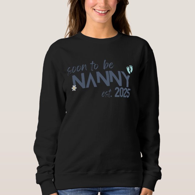 Bald zu Gruscha 2025 Großmutter Funny Promot Sweatshirt (Vorderseite)