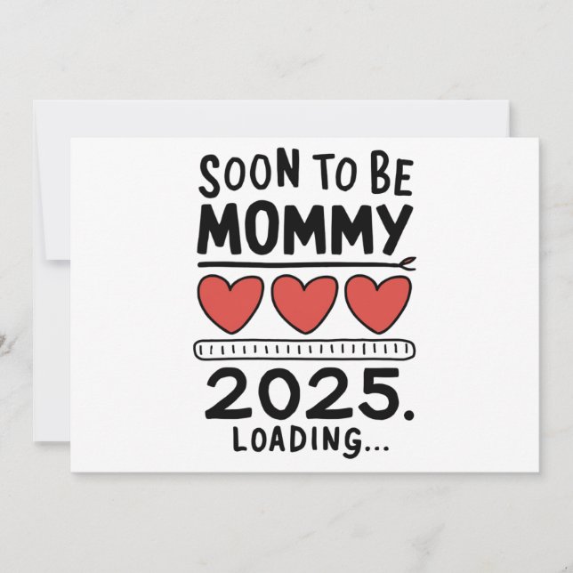 Bald zu Mommy 2025 Mama Laden gefördert Mami Ankündigung (Vorderseite)
