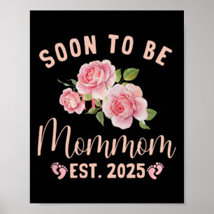 Bald zu Oma Est 2025 Mommom Schwangerschaft Annou Poster