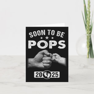 Bald zu Pop Est 2025 Väter Tag zum ersten Mal Ne Karte