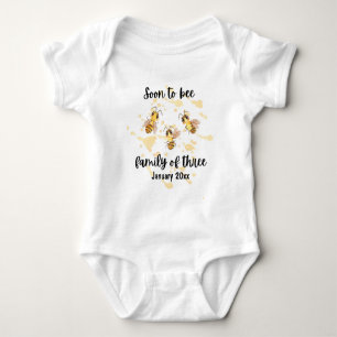 Bald zu sein Familie von drei Baby Strampler