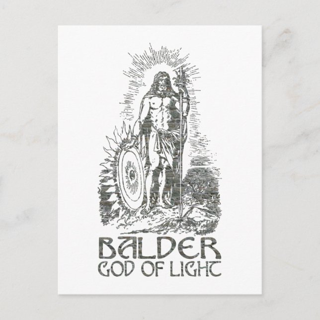 Balder Postkarte (Vorderseite)
