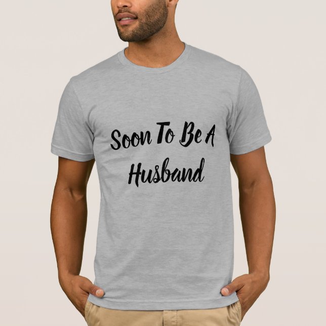 Baldiger Ehemann T-Shirt (Vorderseite)