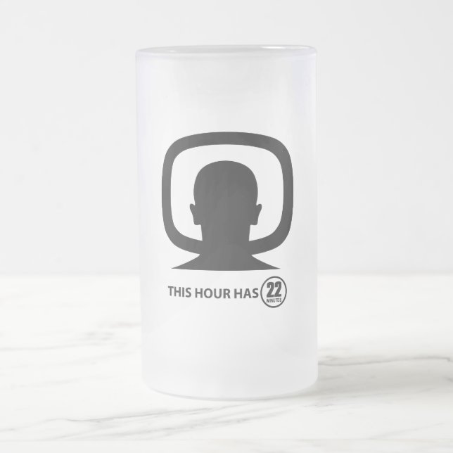 Baldo - 22 Minutes de Mug en verre givré (Centre)