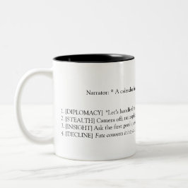 Baldur's Gate 3 Inspiriert - Ambush Meeting Zweifarbige Tasse