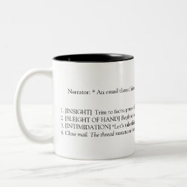 Baldur's Gate 3 Inspiriert - Antwort-Alle Falle —  Zweifarbige Tasse