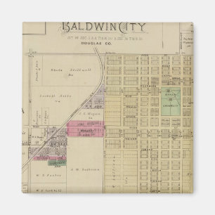 Baldwin City, Douglas Landkreis, Kansas Magnet