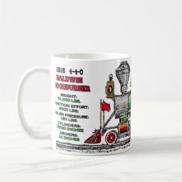 Baldwin Dampf-Motor Kaffeetasse