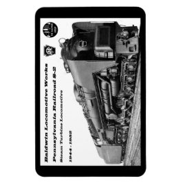 Baldwin Locomotive Works S-2 PRR Dampfturbinen Magnet