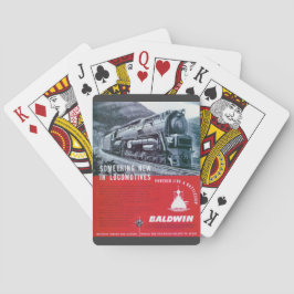 Baldwin Lokomotive bearbeitet Turbine des Spielkarten