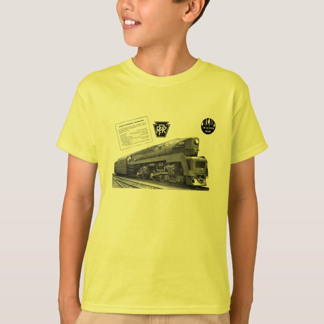 Baldwin-Pennsylvania Eisenbahn-T-1 T-Shirt (Vorderseite)