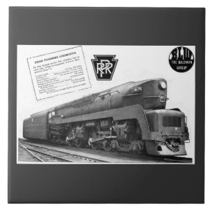 Baldwin-Pennsylvania Railroad T-1-Dampflokomotive Fliese