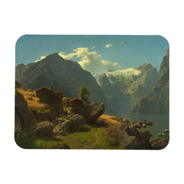Bale Beach, Hans Fredrik Gude Magnet (Horizontal)