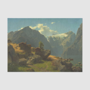 Bale Beach, Hans Fredrik Gude Seidenpapier