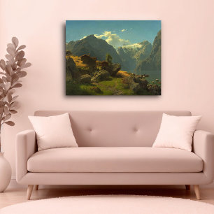 Bale-Strand, Hans Fredrik Gude Poster