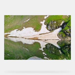 Balea-Lake Alpine Landschaft - Wilde Natur Rumänie Acrylschild