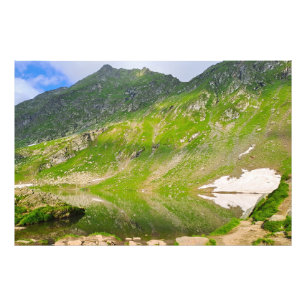 Balea-Lake-Berghang – Rumänien Alpines Druckbild Fotodruck