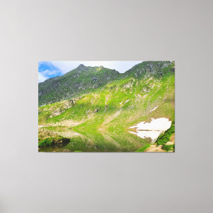 Balea-Lake-Berghang – Rumänien Alpines Druckbild Leinwanddruck