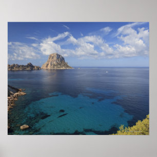 Balearen, Ibiza, Spanien Poster