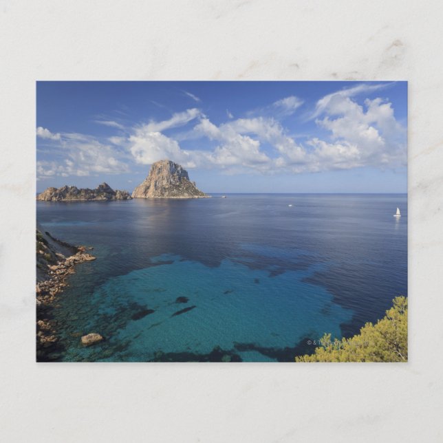 Balearen, Ibiza, Spanien Postkarte (Vorderseite)