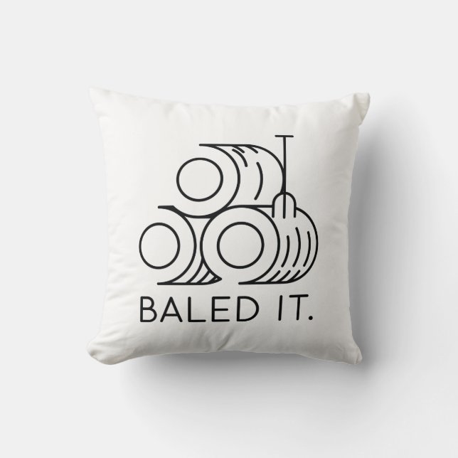 Baled It Kissen (Vorderseite)