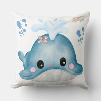 Baleine avec un bandage et Coussin à bulle