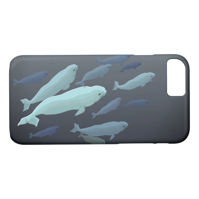 Baleine coque iphone baleine de Beluga Coques de s (Dos (Horizontal))