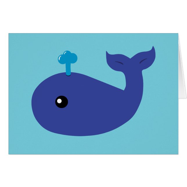 Baleine mignonne (Devant horizontal)