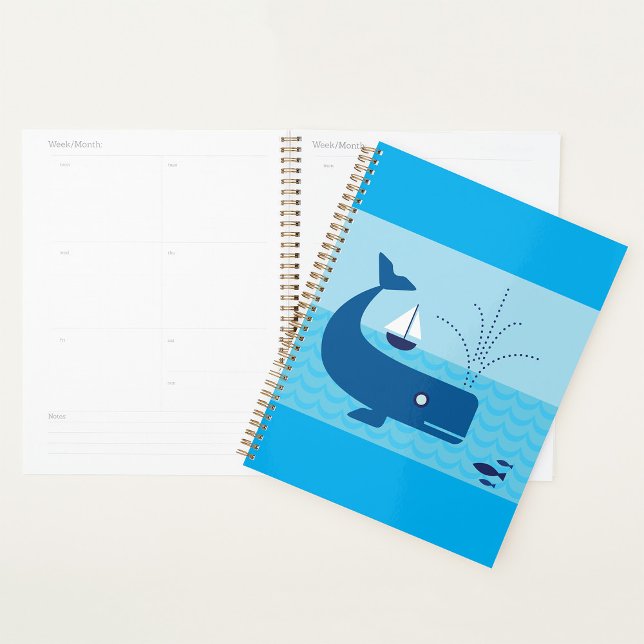 Baleine nautique et voilier Océan Blue Sea (Créateur téléchargé)