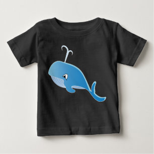 Baleine - T-shirts pour bébé jersey fin