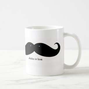 BALEINES drôles de tasse DANS l'AMOUR