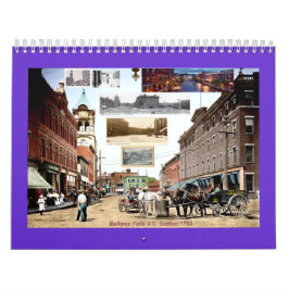 Balgfall-Geschichtegewohnheit Druckkalender Kalender