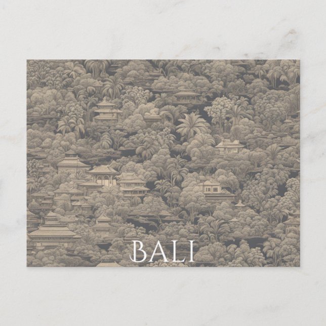 Bali (4) postkarte (Vorderseite)