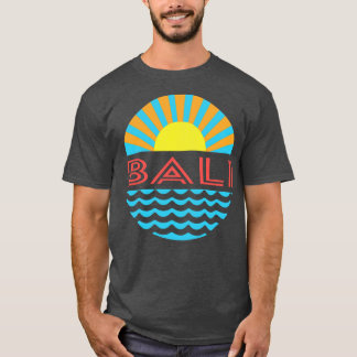 Bali Beach Sun und Waves T-Shirt
