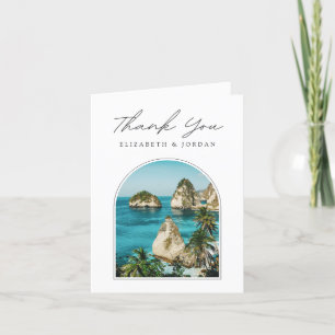 Bali Foto-Leerzeichen-Dankeschön-Karte Dankeskarte