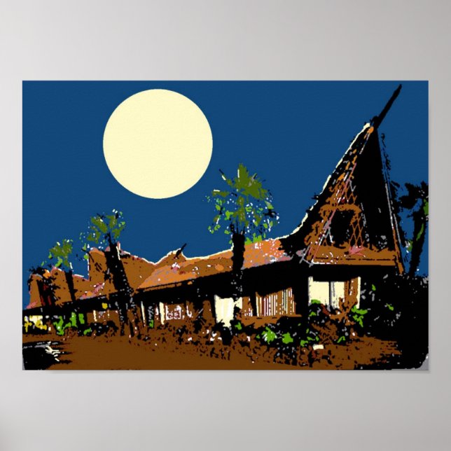 Bali Hai am Strand von Pontchartrain Poster (Vorne)