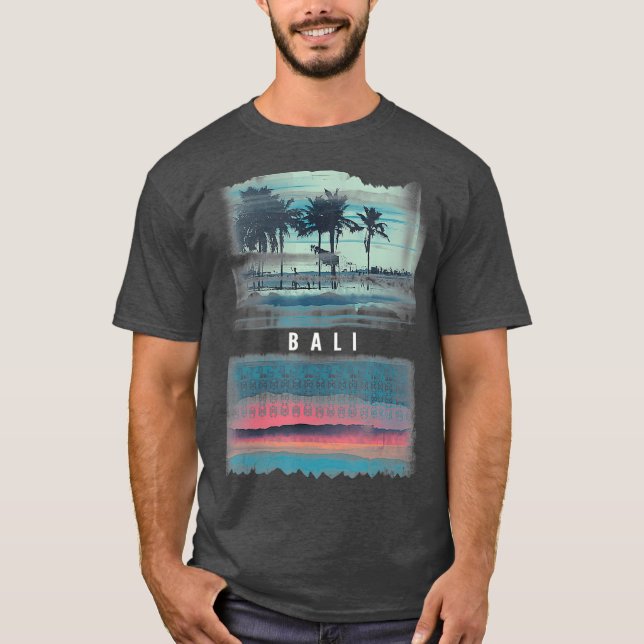 Bali Indonesia Beach Men Frauen Jugend T-Shirt (Vorderseite)