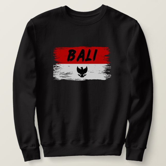 Bali Indonesia Sweatshirt (Design vorne)