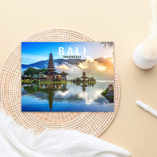 Bali Indonesia Travel Postcard Postkarte
