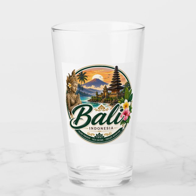 Bali, Indonesien  Glas (Vorderseite)